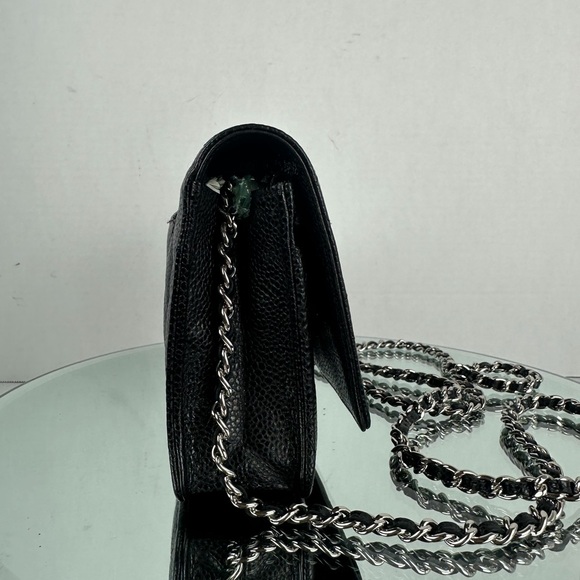 Chanel CC Classic Caviar leather Wallet on Chain - Picture 7 of 14